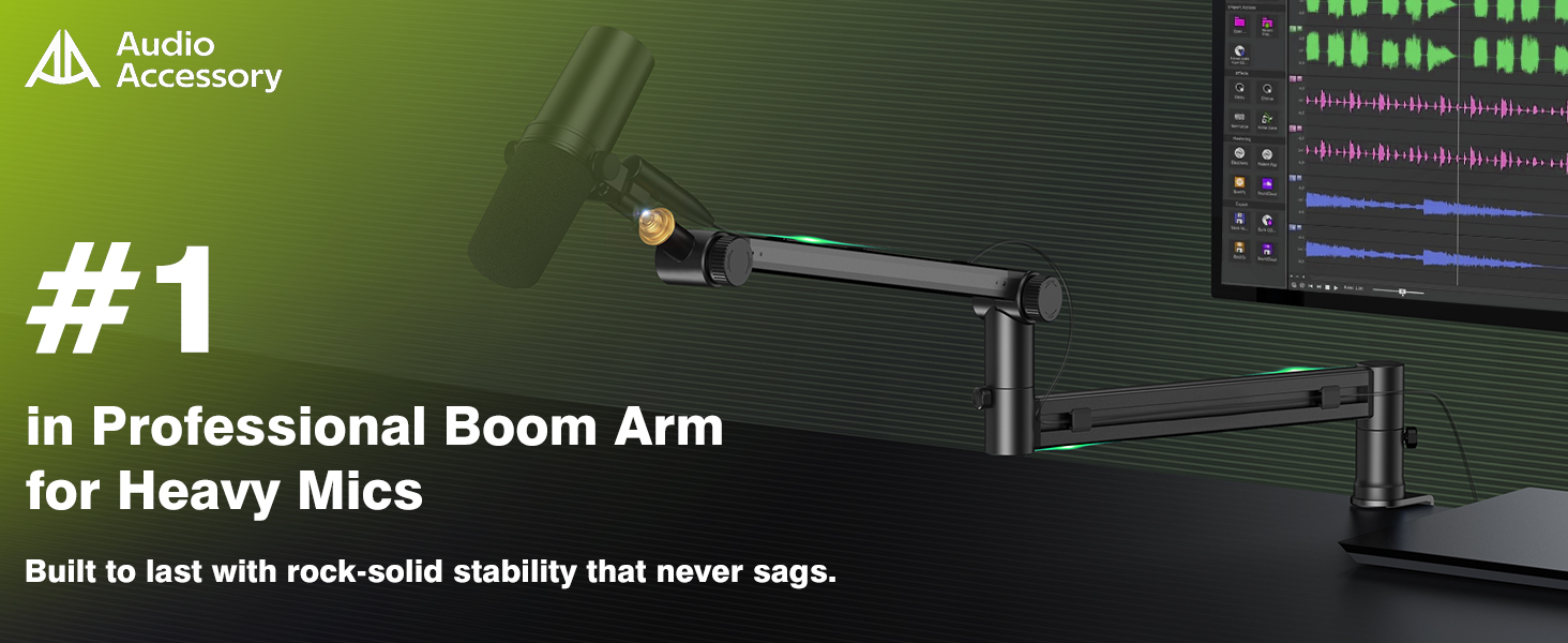 Low Profile Mic Boom Arm
