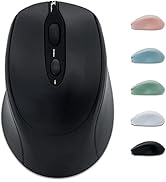 Dolrso Bluetooth Mouse,Rechargeable Wireless Mouse for Laptop/iPad/MacBook Pro/Air, Silent Mouse ...