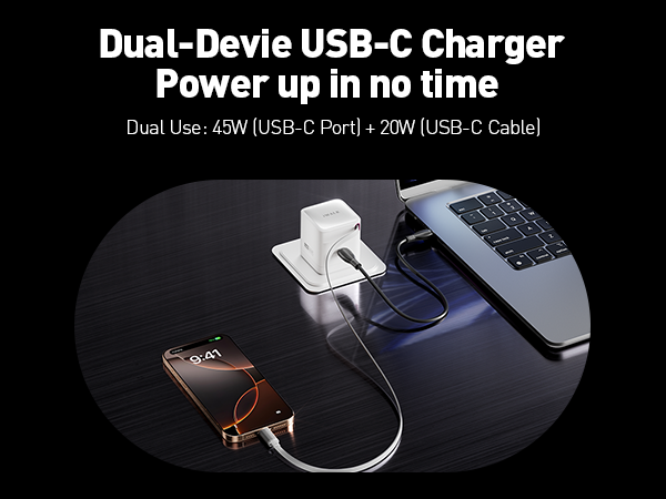65W wall charger