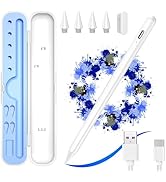 MMK Pencil for iPad(2018-2023), Tilt Sensitivity iPad Pen with High Precision&Magnetic Attraction...