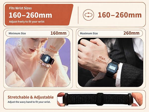 Elastic Nylon Watch Band