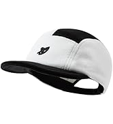 CLAPE Short Brim Baseball Cap, Winter Fleece Warm Unstructured 5 Panel Hat for Women Men Casual U...