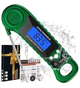 AMMZO Digital Meat Thermometer for Grilling, Candy Thermometer Instant Read Food Thermometer Wate...