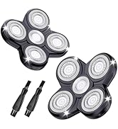 2 Pack Shaver Replacement Blades Compatible with Freebird Head Shaver,Head and Face Electric Razo...