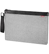 ECHSRT File Folder Document Organizer for Travel, Document Bag Zipper Pouch for Men & Women Gray