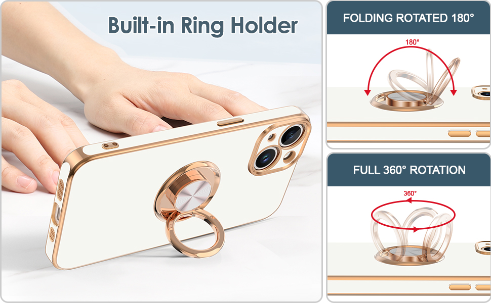 iphone 15 case with ring stand