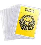 Page Protectors for Broadway Play Programs and Theater Programs, 50 Sheet Protectors Fit The Olde...