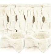 YOOVR 8pcs Spa Headband, Stocking Stuffers for Teen Girls Women (Beige) | Bulk Cute Small Trendy ...