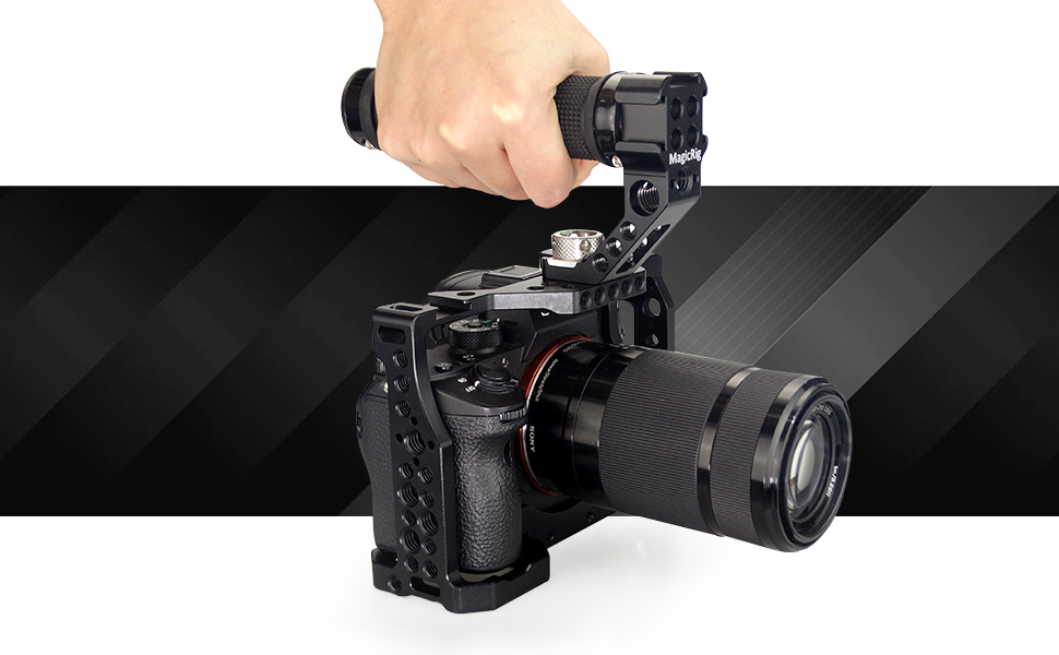 a7m3 camera cage kit with top handle