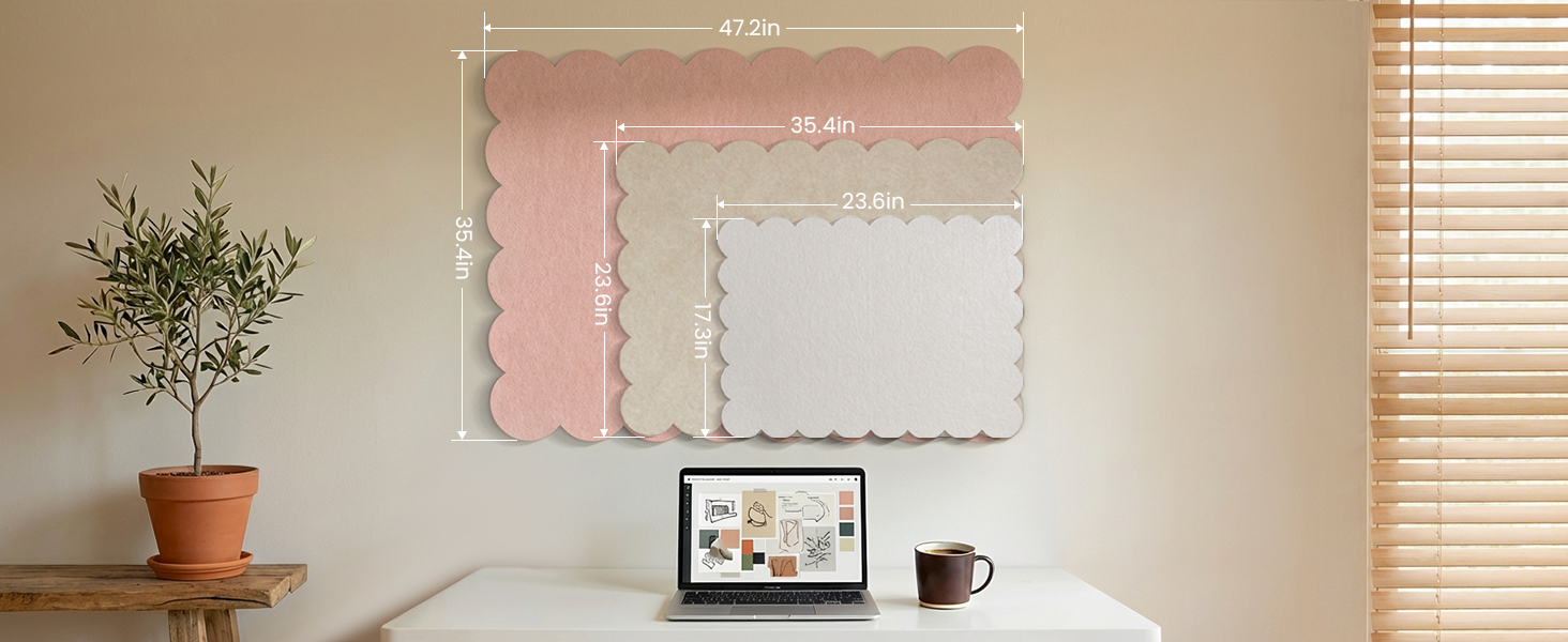 Scalloped Bulletin Board Design