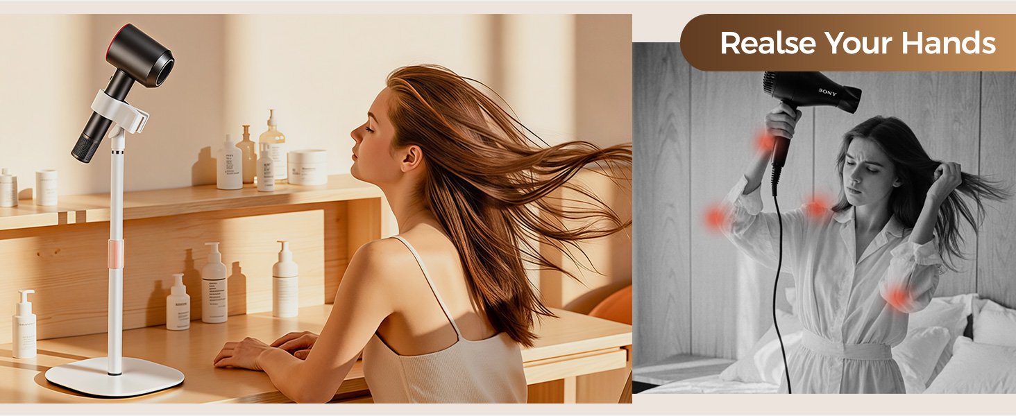 hair dryer holder