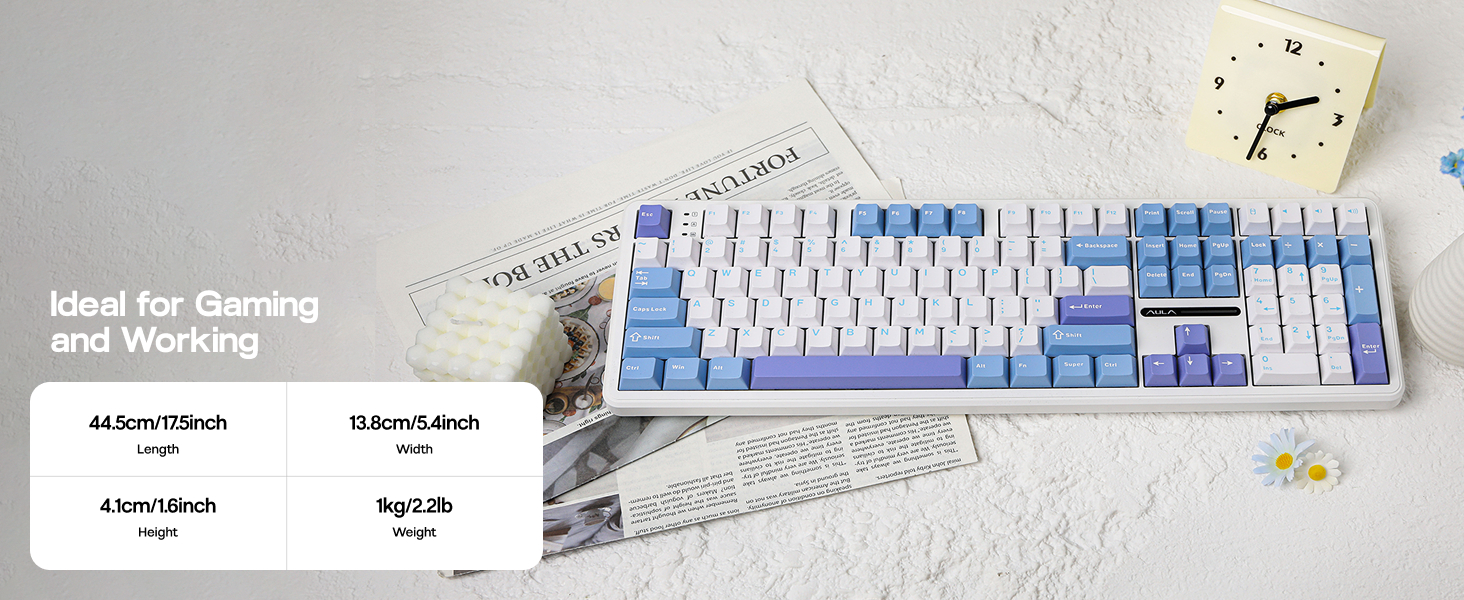 AULA F108 Wireless Gaming Kyeboard