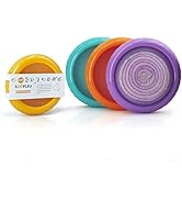 SOOPLEU Onion Storage and Tomato Holder - Set of 4 Reusable Storage Containers for Fridge - Ideal...