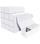 Leyzan Trading Card Storage Boxes, 12 Pack 600 Count Cardboard Card Organizer for MTG, TCG & Spor...