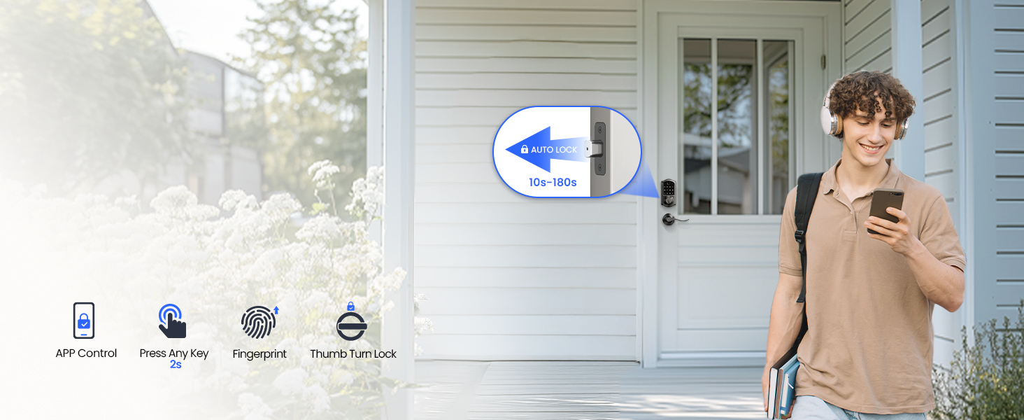 smart door locks for front door