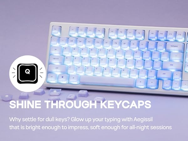 AegisSil Keycaps Set
