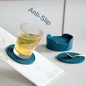 silicone cup coaster