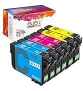 ejet 252XL Remanufactured Ink Cartridge Replacement for Epson 252 Ink 252 XL T252 T252XL Ink for ...
