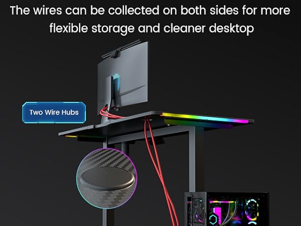 dual cable grommet
