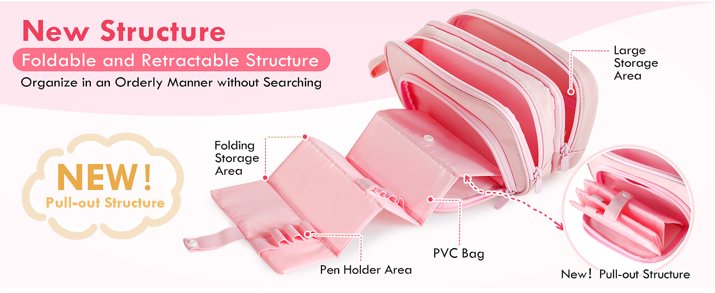 pencil case-pink