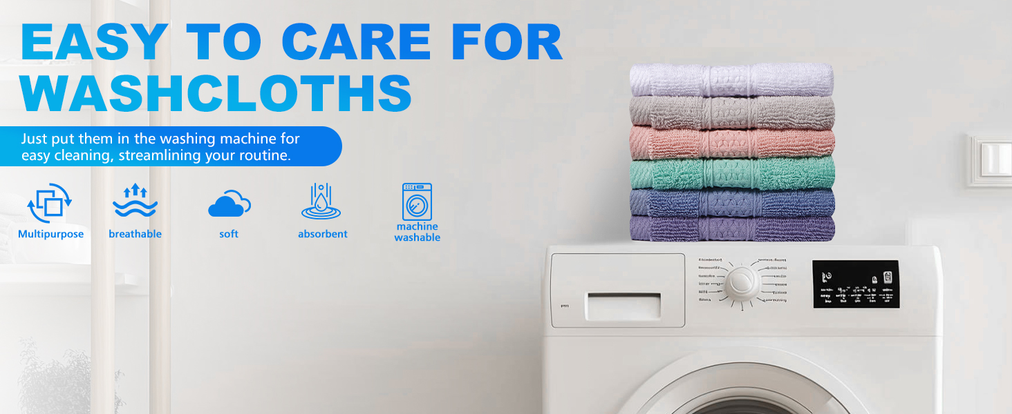 100% Cotton Wash Cloth