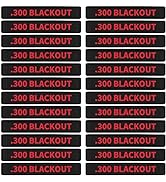 24 Pack Miaozhun .300 Blackout Magazine Marking Bands 300 BLK Magazine Caliber Identification