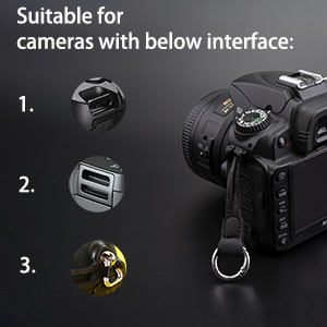camera strap quick release buckle