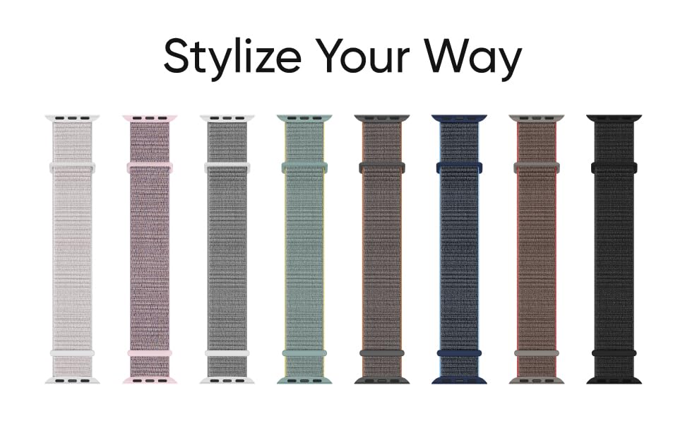 nylon apple watch band