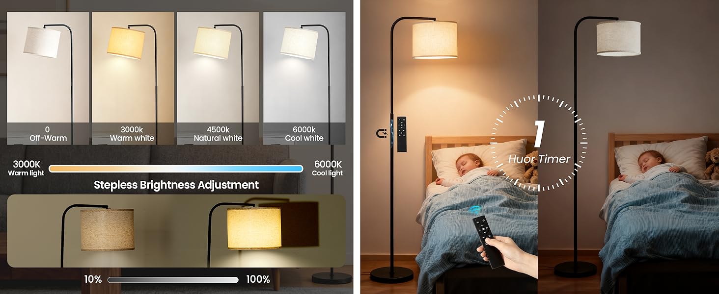 floor lamp for bedroom