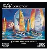Nearly Impossible 1000 Piece Difficult Jigsaw Puzzle Featuring Licensed Sailboat Artwork Fancy - ...