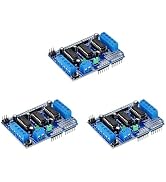 3 - Piece Set of L293D DC Motor Driver Shields and Stepper Motor Driver Shields (Expansion Boards...