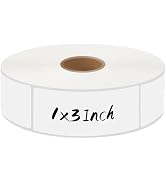 1000Pcs Removable Freezer Labels,1 x 3 Inch Blank Food Labels for Food Containers Jars Waterproof...