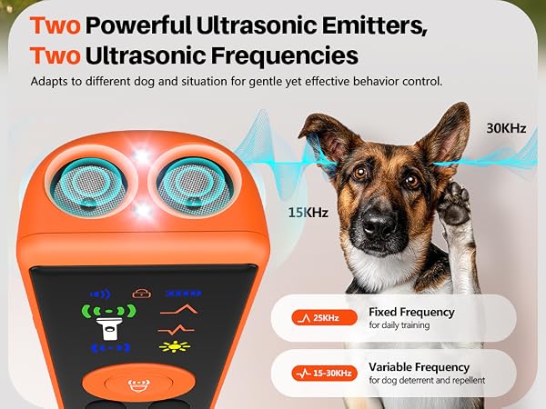 Two Ultrasonic Frequencies