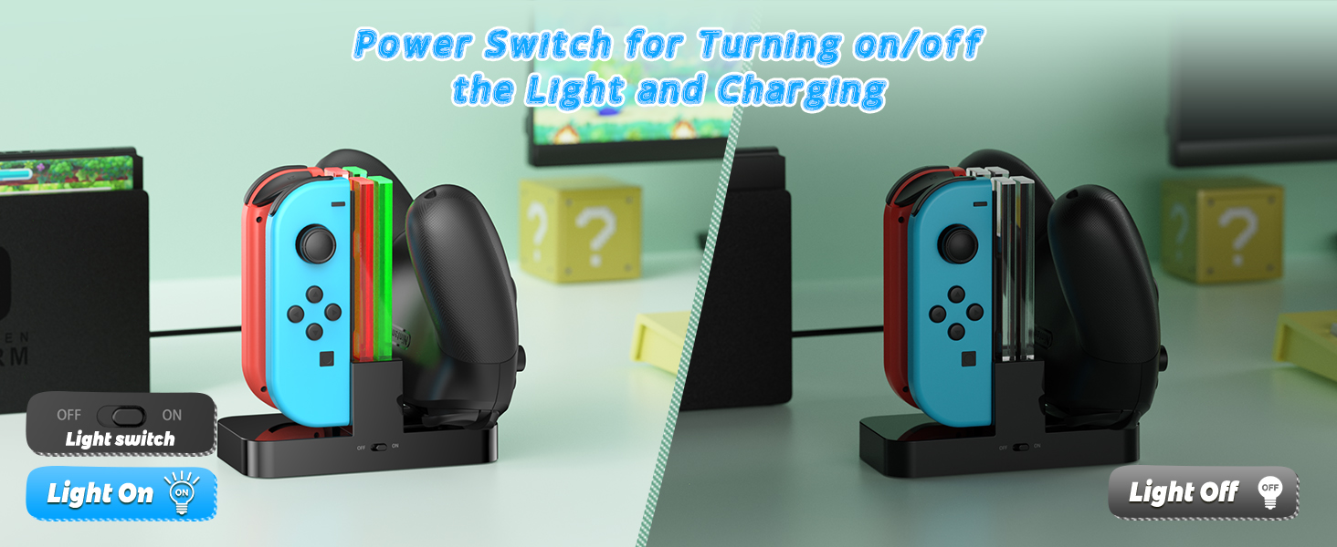 switch joycon charger