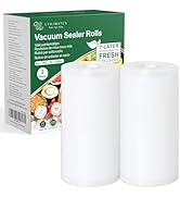 UTILIMATES Vacuum Sealer Bags for Food, BPA-free Heavy Duty Vacuum Sealer Bags Rolls 8 Inch 50 Fe...
