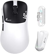 ATTACK SHARK V2 AIR 8K Lightweight Wireless Gaming Mouse, 59g, Ink | Dual 8K, 0.168ms, 800H Batte...