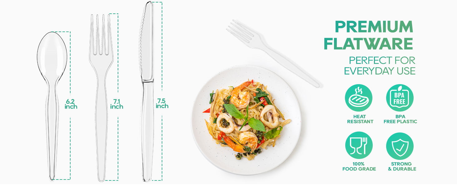 plastic silverware