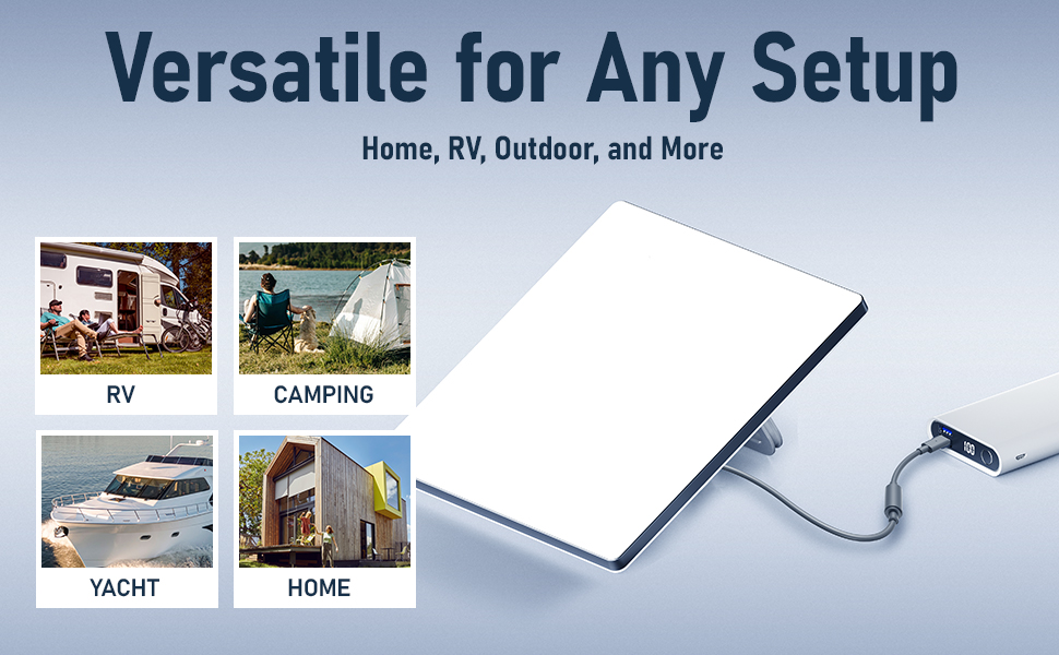 Versatile for Any Setup