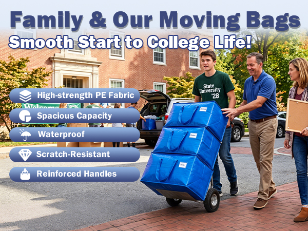 Family & Our Moving Bags: Smooth Start to College Life!