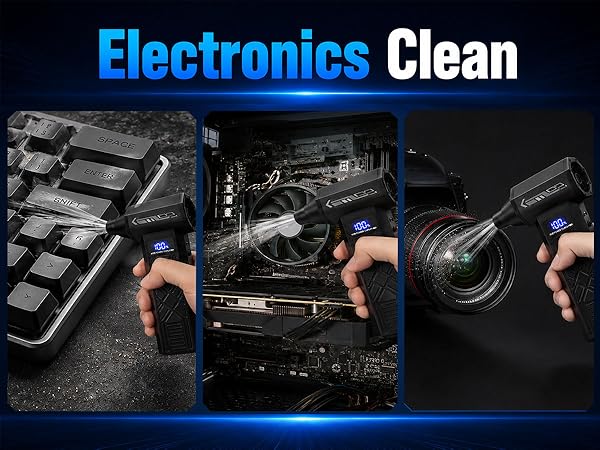 Dust Blower for Computer, Keyboard