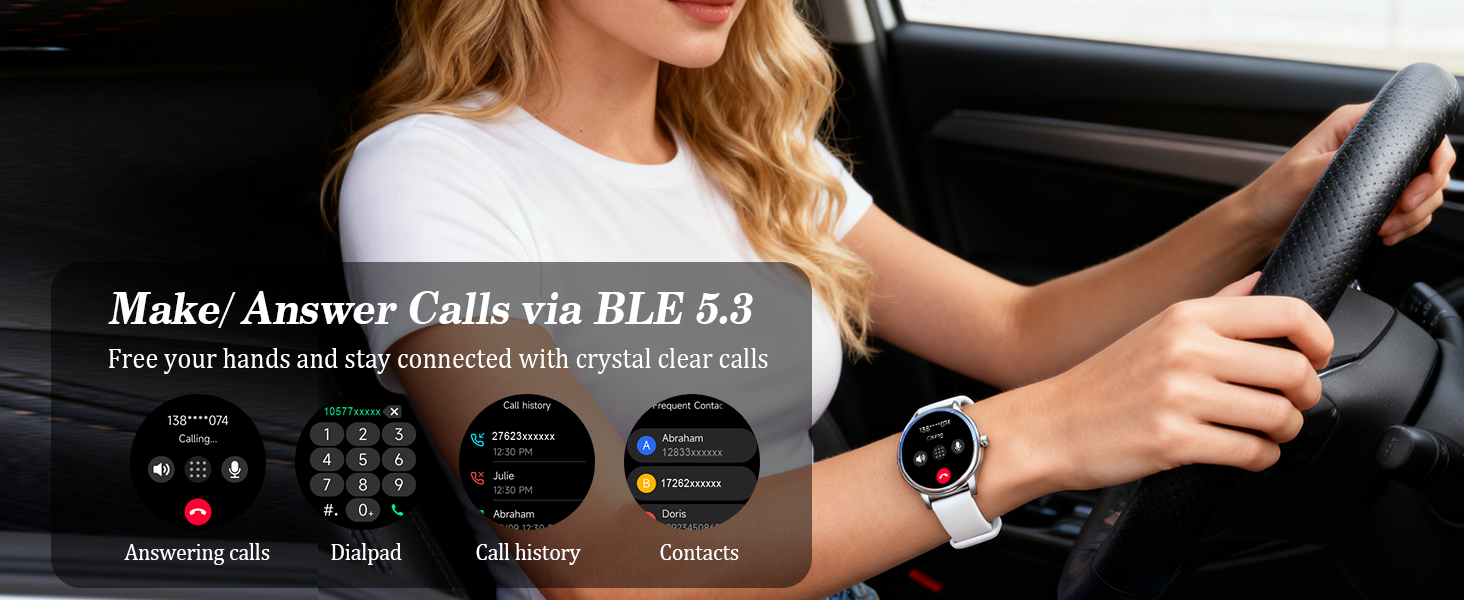 make and answer calls