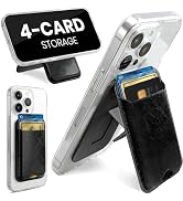 Shorogyt Compatible with Magsafe Wallet with Stand - Magnetic Wallets for iPhone 17/16/15/14/13/1...