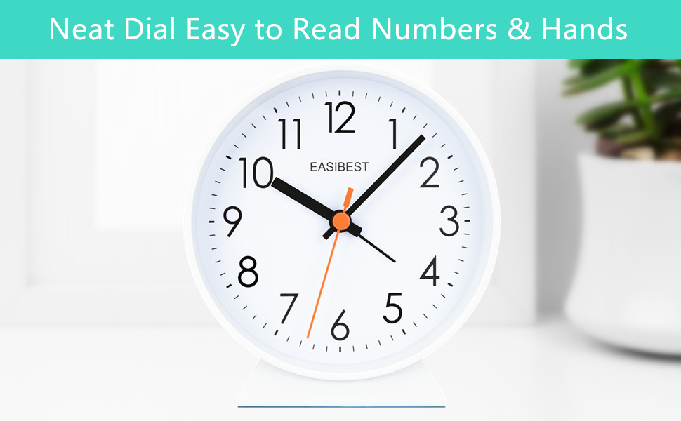 easibest white clock front look