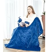 SNUGSUN Heated Blanket Throw Size, Soft and Cozy Electric Heating Blanket for Bed, Automatic Safe...