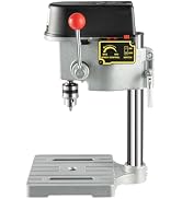 110v 3-Speed Benchtop Drill Press, 340w Electric Mini Bench Wood Drilling Machine,Portable Drill ...