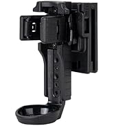 TACNEX Quick Release OC/Mace Spray Holder w/Duty Belt/MOLLE Vest Rotatable Clip MK4 Canister Hols...