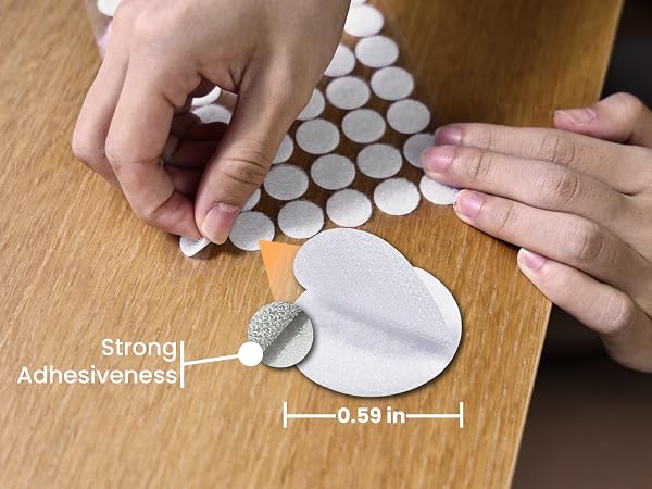 self adhesive dots