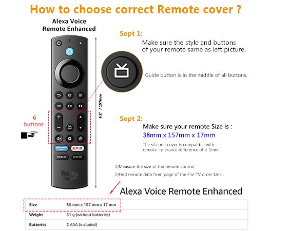 remote cover skin case