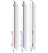 3 Pack iPencil Grips Case Cover Silicone Sleeve Holder Compatible with Apple Pencil (USB-C)&Apple...