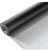 VELIMAX Static Cling Total Blackout Window Film Privacy Black White Window Cover Removable Window...